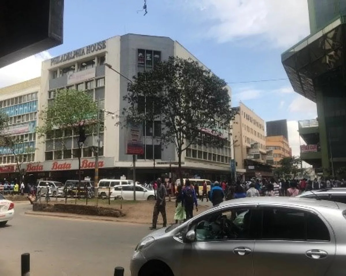 Junction Of Tom Mboya Street & Hakati Road, Nairobi, Kenya.